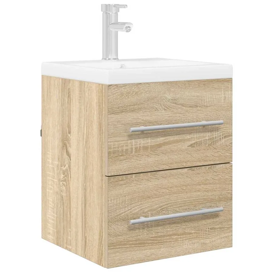 Armoire d'évier avec tiroir Chêne Sonoma 38,5 x 41 x 48 cm - 3
