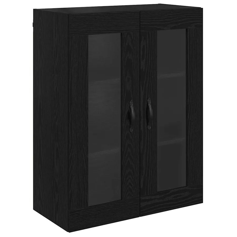 Haut Armoire Chêne noir 69,5 x 34 x 90 cm Bois d'ingénierie - 7