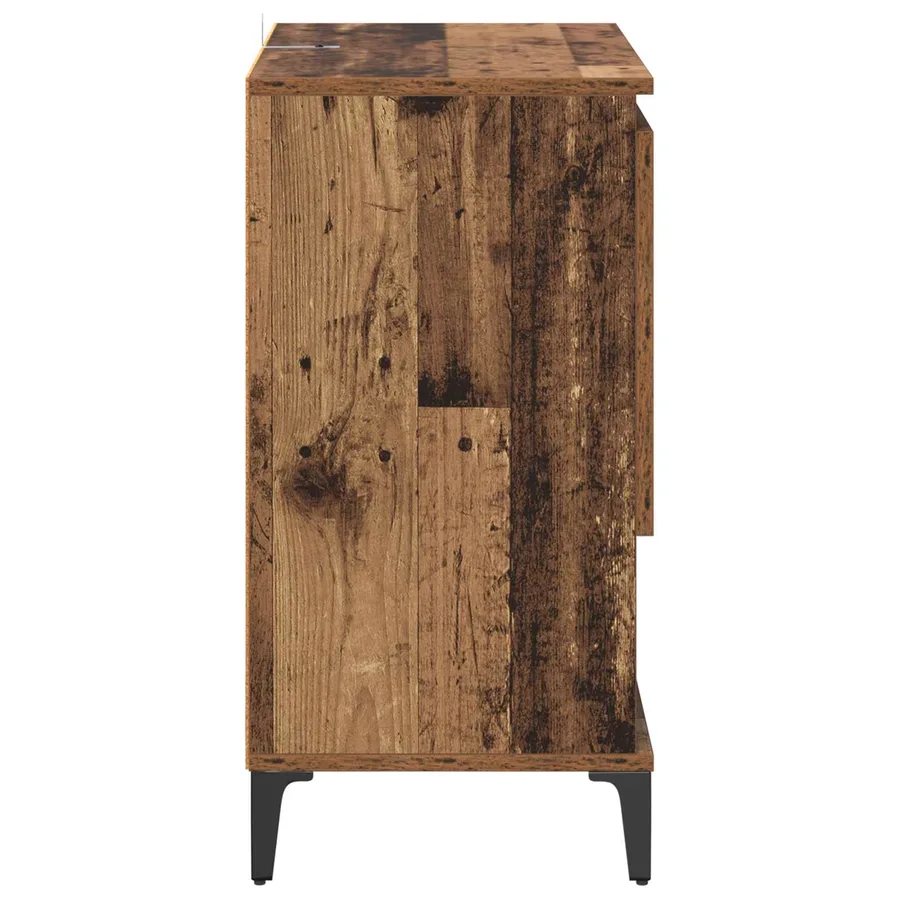Buffet Bois ancien 60 x 35 x 70 cm Bois d'ingénierie - 7