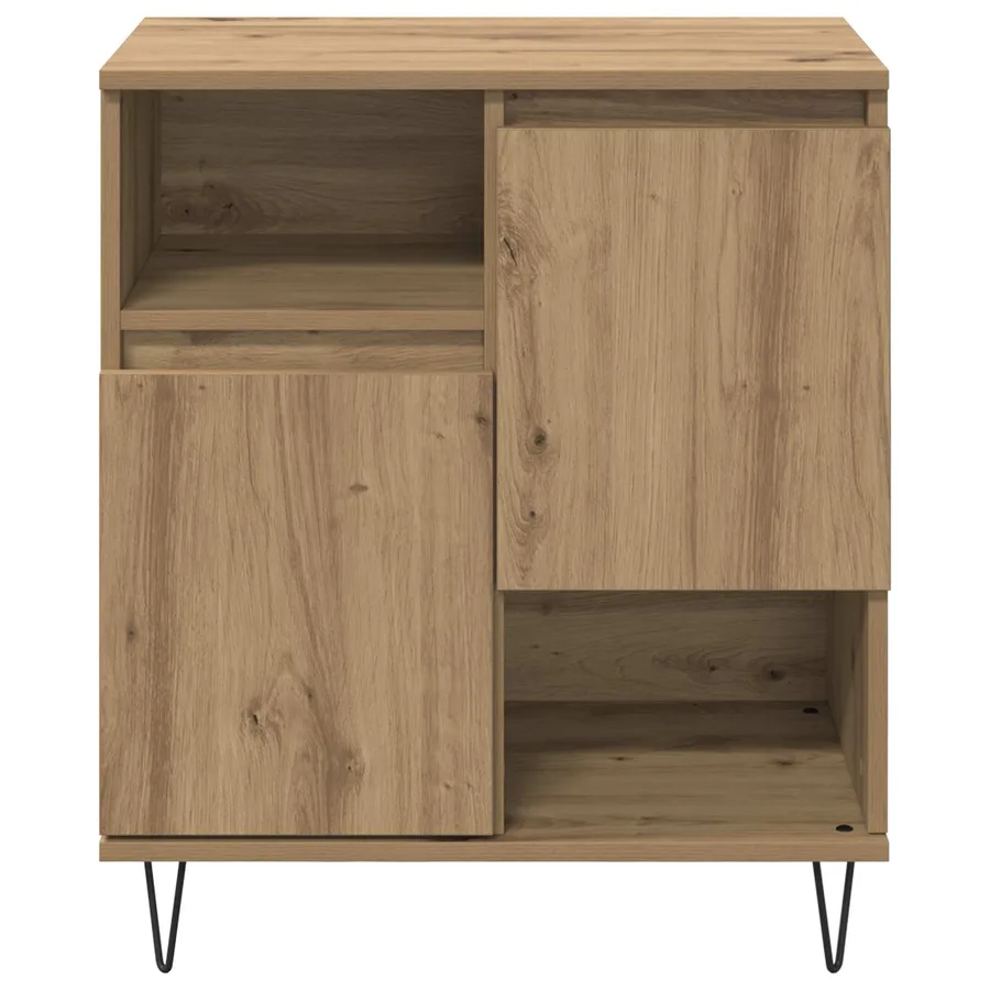 Buffet 2 pcs Chêne artisanal 60 x 35 x 70 cm - 7