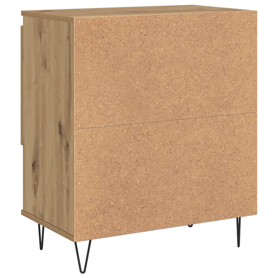 Buffet 2 pcs Chêne artisanal 60 x 35 x 70 cm - 9