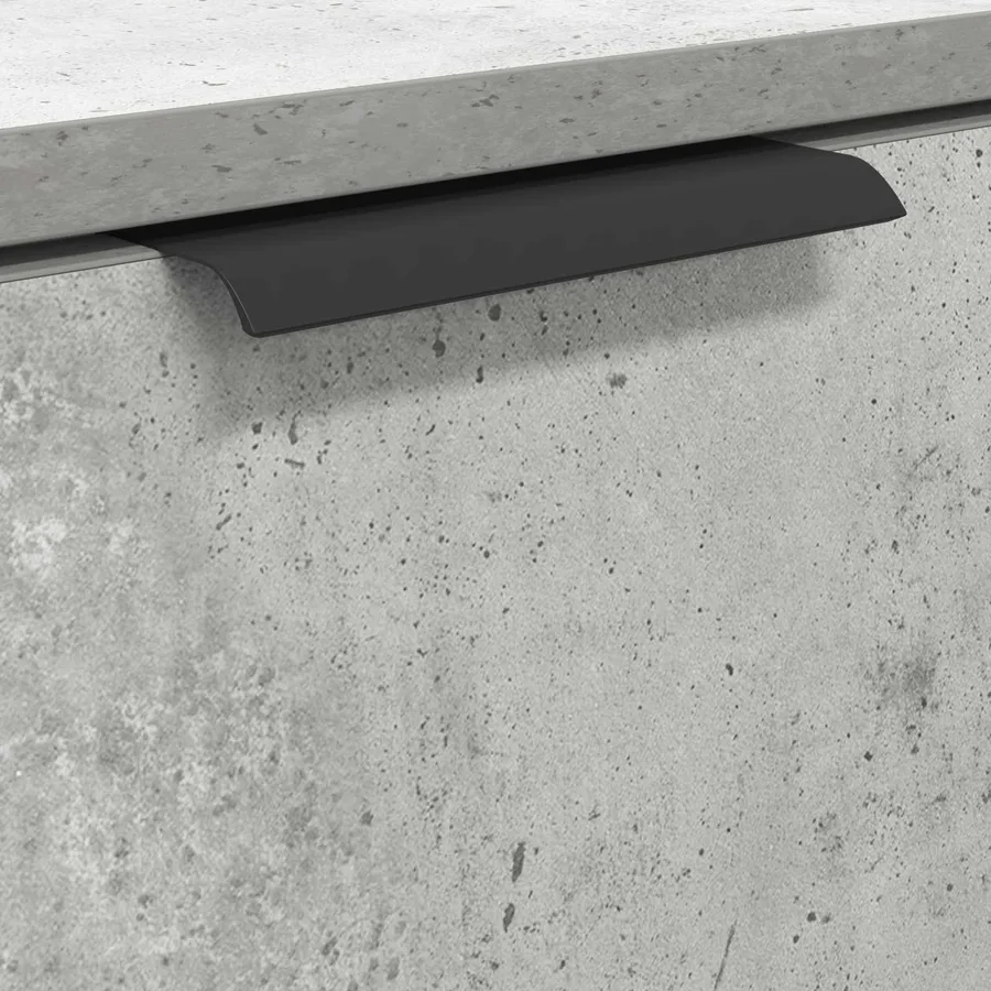 Cabinet de salle de bain Gris béton 64,5 x 33,5 x 59 cm - 9