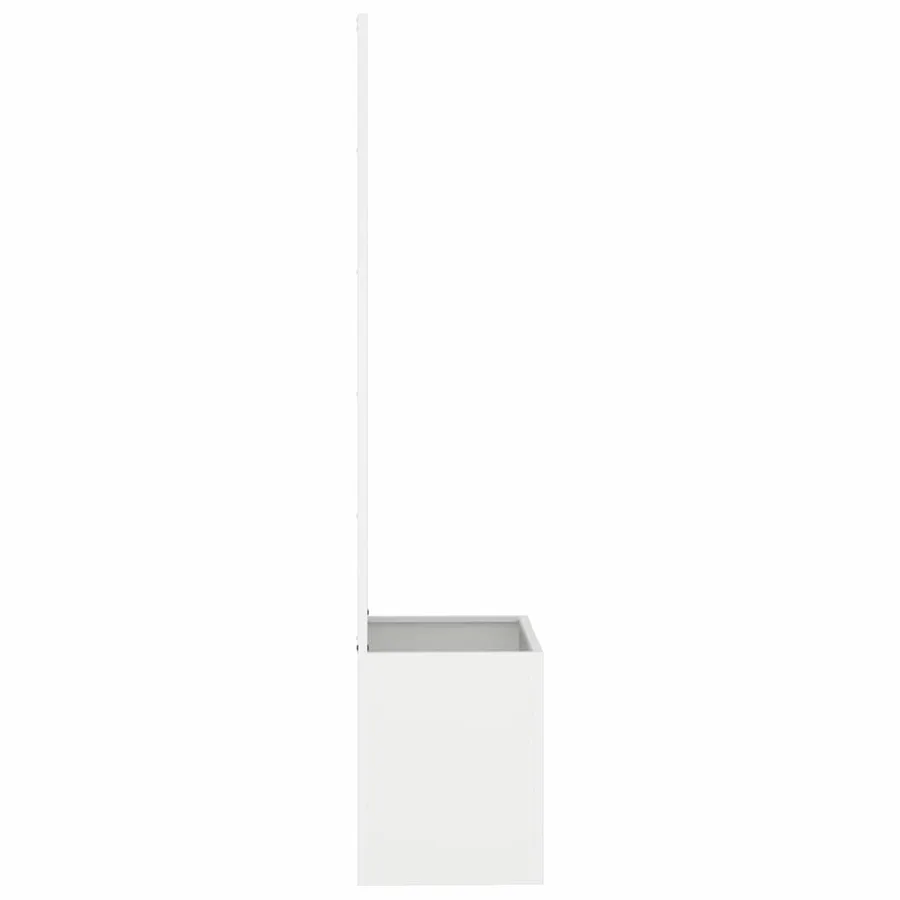 Écran de confidentialité de jardin Fretwork Blanc 50 x 150 cm - 6