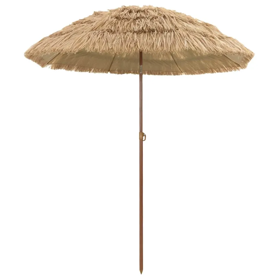 Parasol de jardin Naturel 160 x 160 x 196 cm - 2