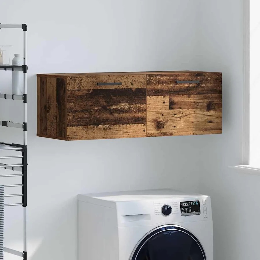 Meuble mural Bois ancien 100 x 36.5 x 35 cm Bois d'ingénierie