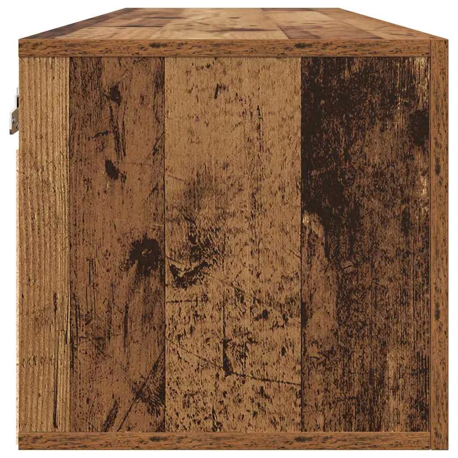 Meuble mural Bois ancien 100 x 36.5 x 35 cm Bois d'ingénierie - 7