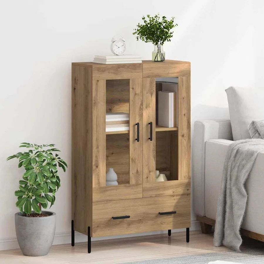 Haut Armoire CORONA Chêne artisanal 69,5 x 31 x 115 cm - 4