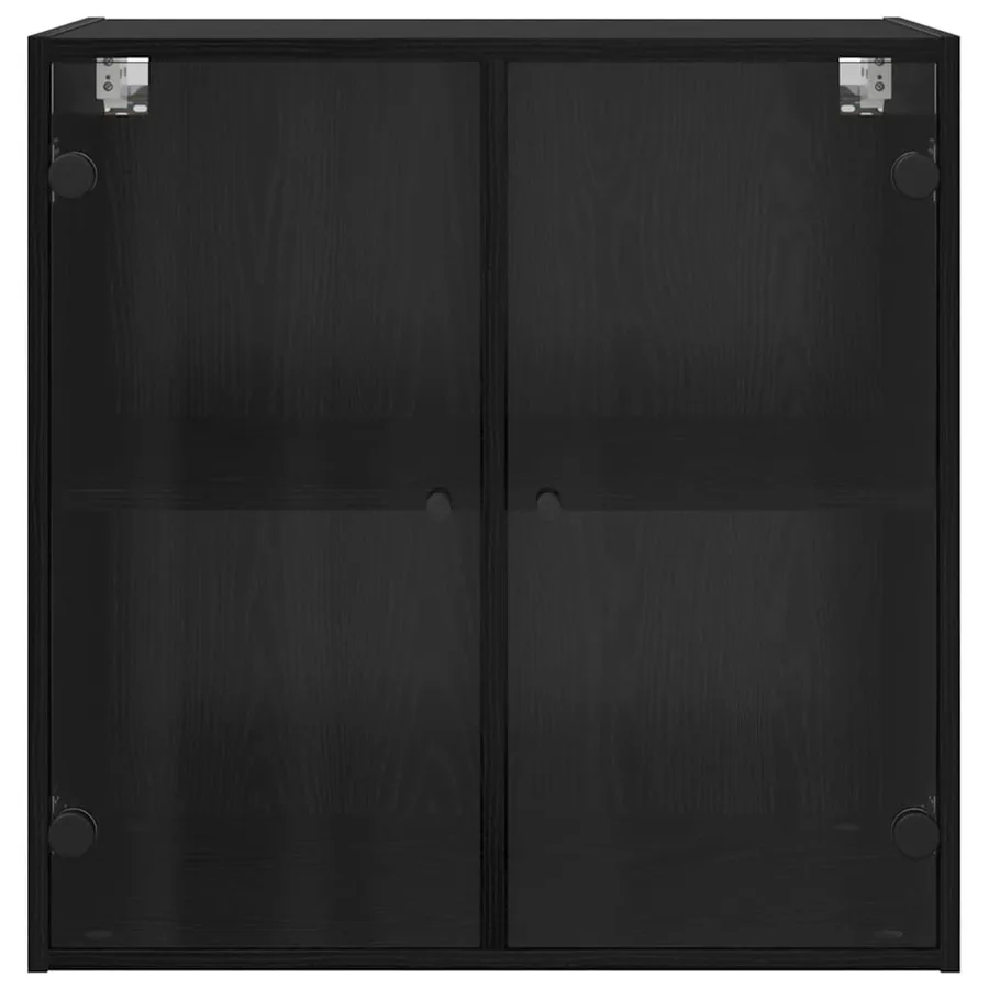Meuble mural Chêne noir 68 x 37 x 68,5 cm Bois d'ingénierie - 6