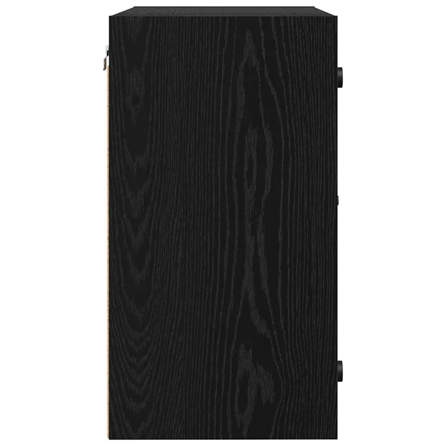 Meuble mural Chêne noir 68 x 37 x 68,5 cm Bois d'ingénierie - 7