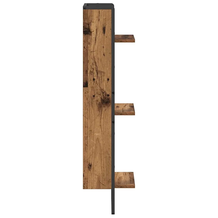 Étagère Murale Bois Ancien 30 x 25 x 100 cm Bois d'ingénierie - 6