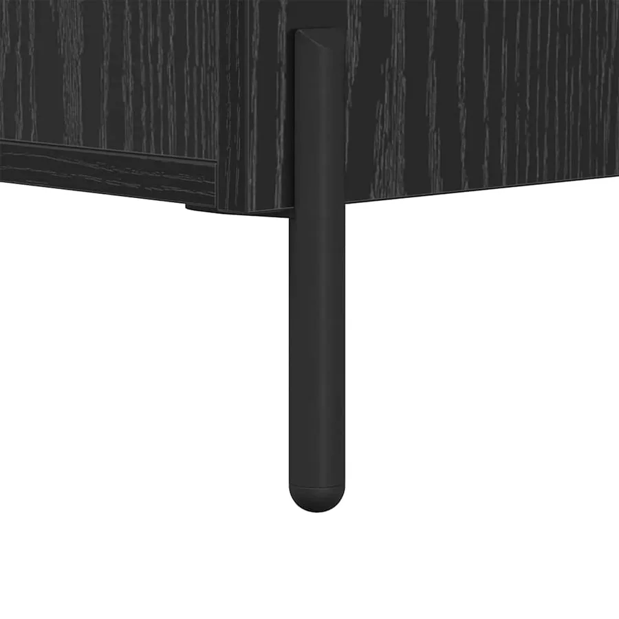 Cabinet de chevet 2 pcs Chêne noir 40 x 35 x 47,5 cm - 12
