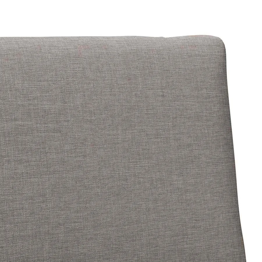 Tête de lit capitonnée Taupe 75 cm Pin massif - 7