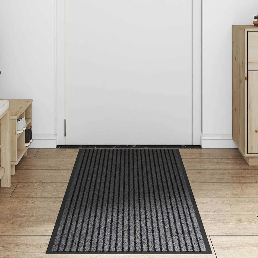 Tapis d'entrée Noir 60 x 150 cm Polypropylène - 3