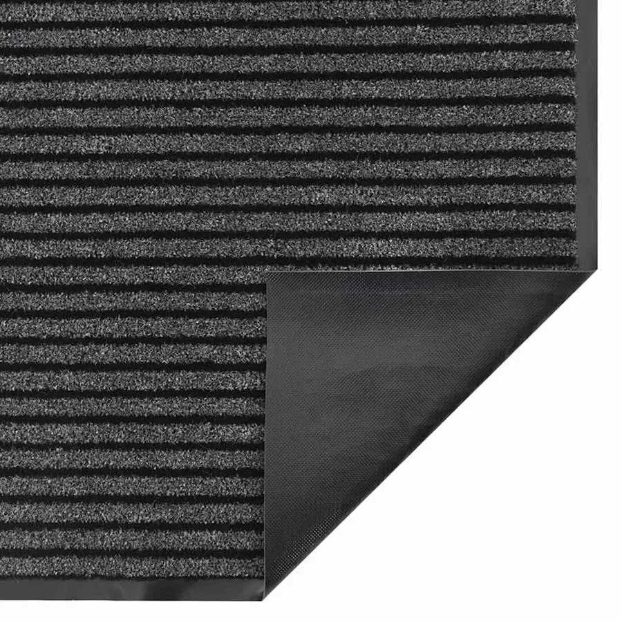 Tapis d'entrée Noir 60 x 150 cm Polypropylène - 5