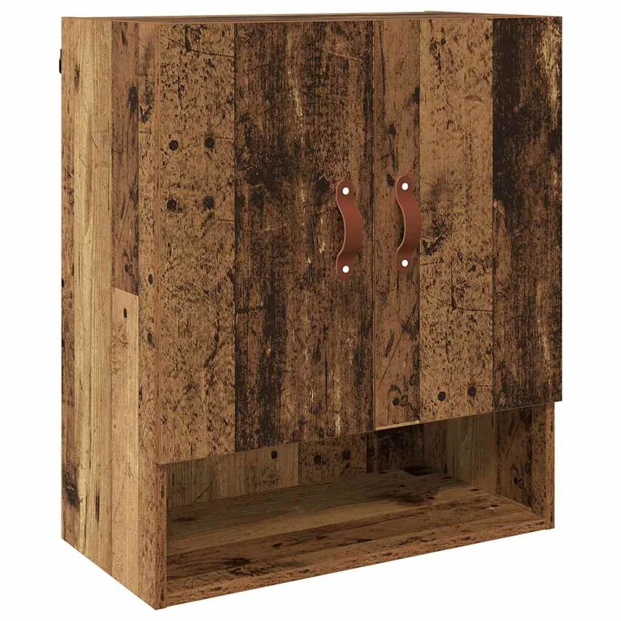 Meuble mural Vieux bois 60 x 31 x 70 cm Bois d'ingénierie - 2