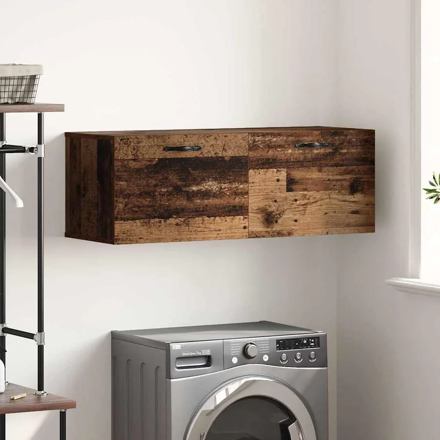 Armoire Murale Bois ancien 100 x 36,5 x 35 cm Bois d'ingénierie