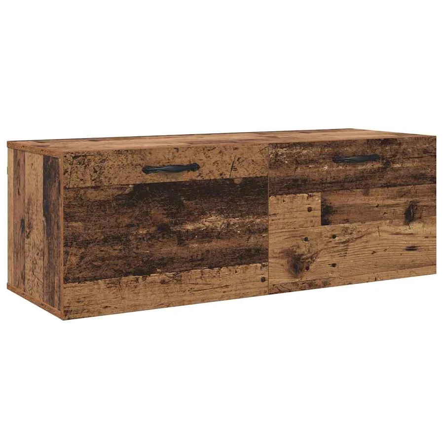 Armoire Murale Bois ancien 100 x 36,5 x 35 cm Bois d'ingénierie - 2