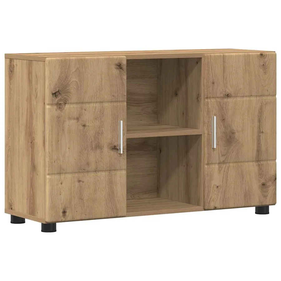 Buffet FLORIN 88,5 x 30,5 x 55,5 cm Chêne artisanal - 2