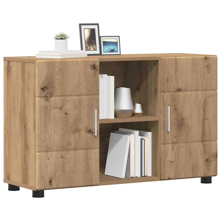 Buffet FLORIN 88,5 x 30,5 x 55,5 cm Chêne artisanal - 3