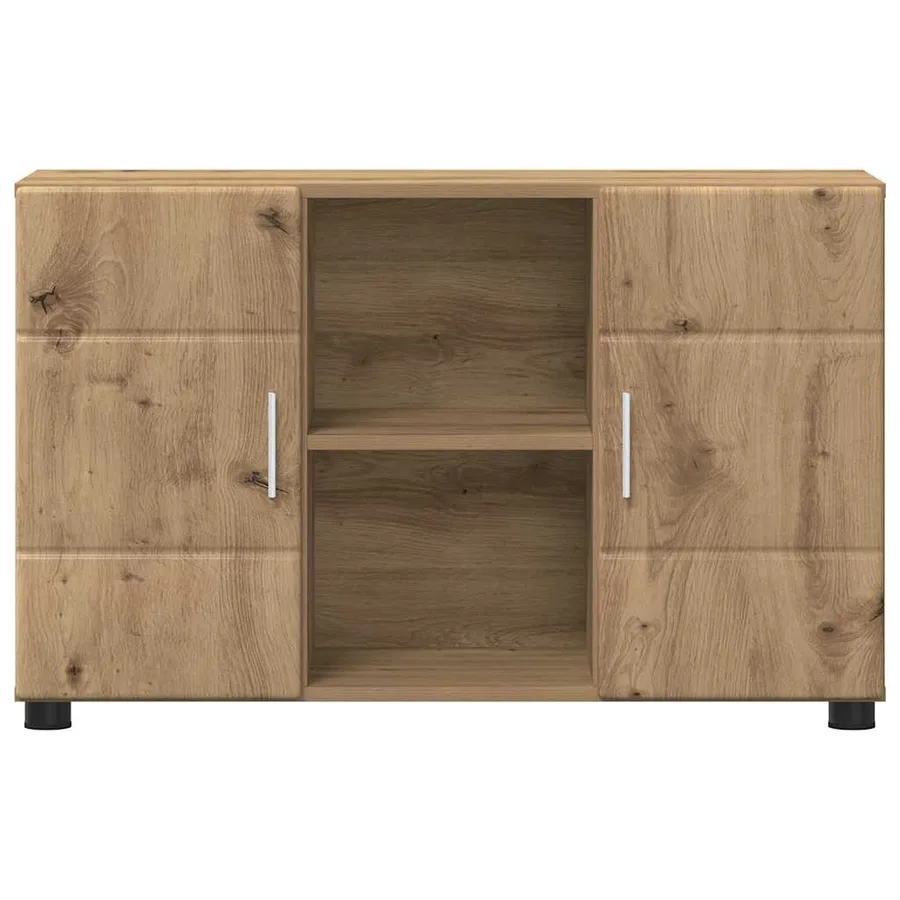 Buffet FLORIN 88,5 x 30,5 x 55,5 cm Chêne artisanal - 6