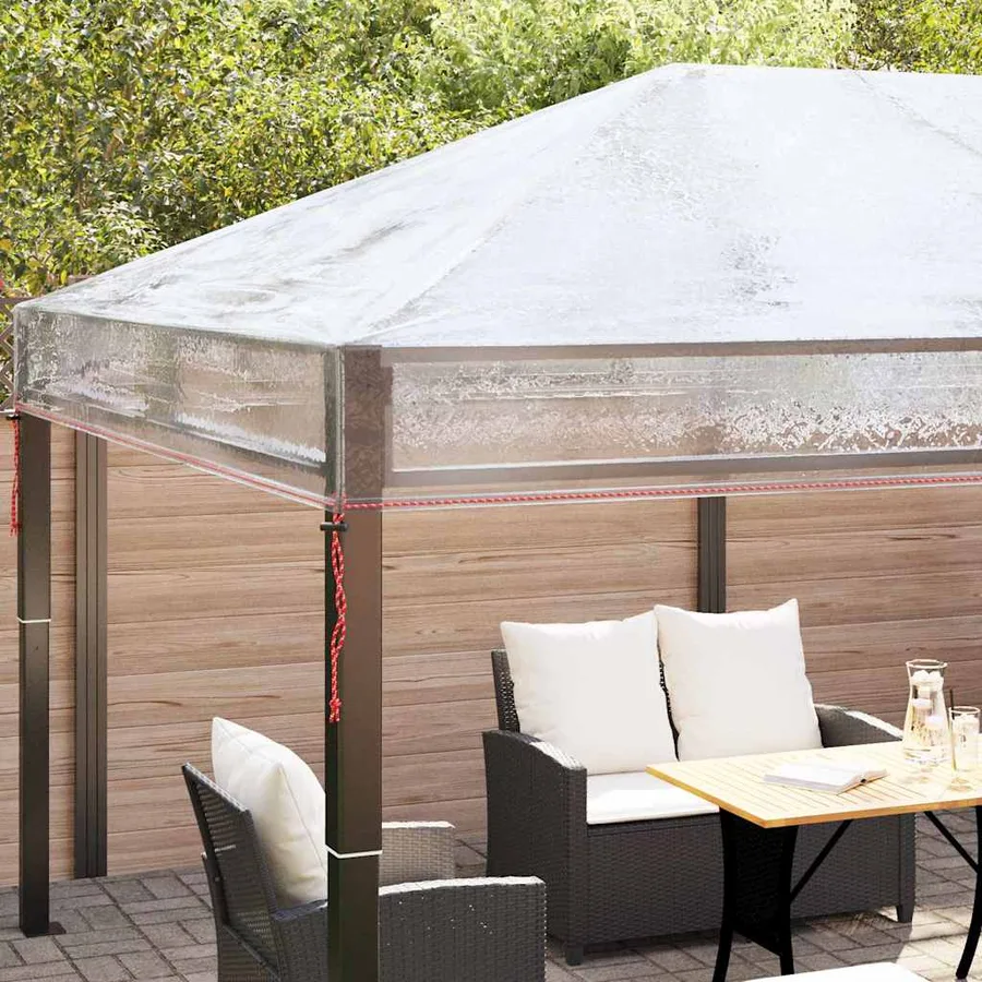 Remplacement de housse de gazebo Transparent 400 x 300 x 32 cm - 5
