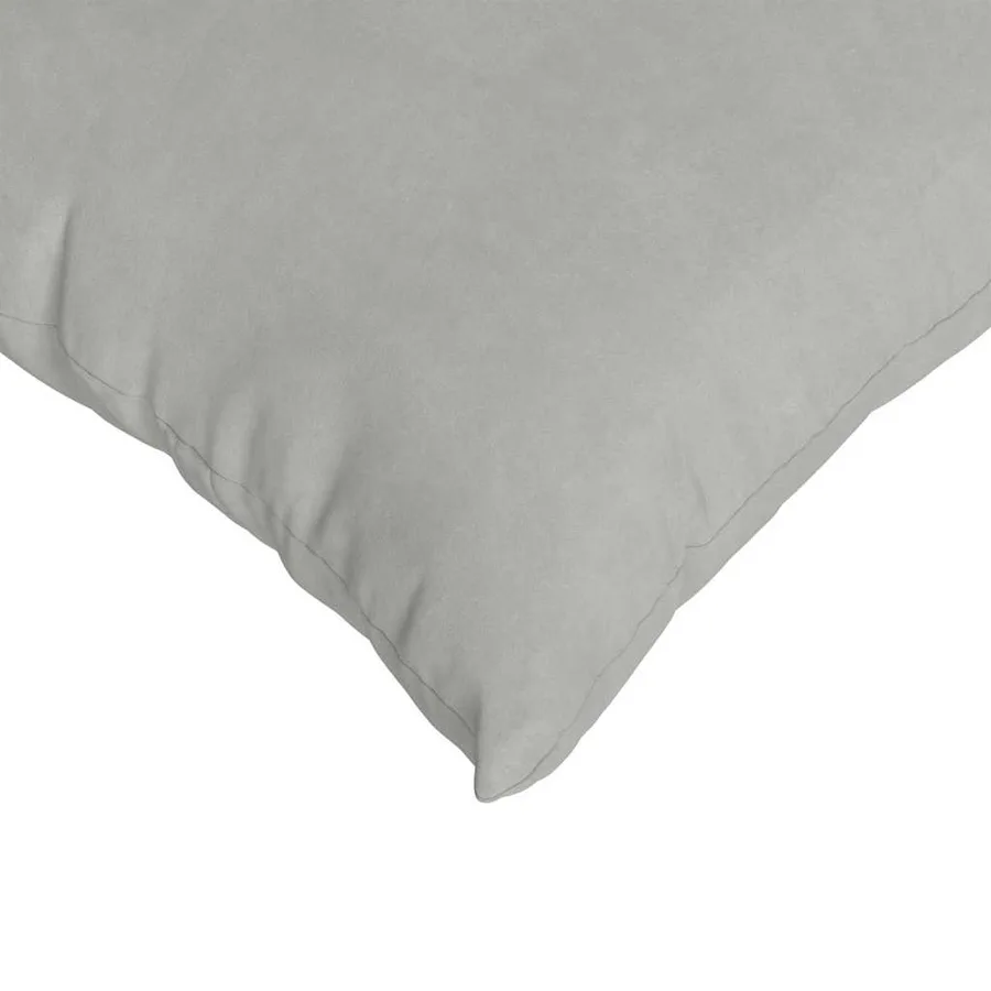 Coussins de canapé 2 pcs Gris clair 45 x 45 cm tissu - 7