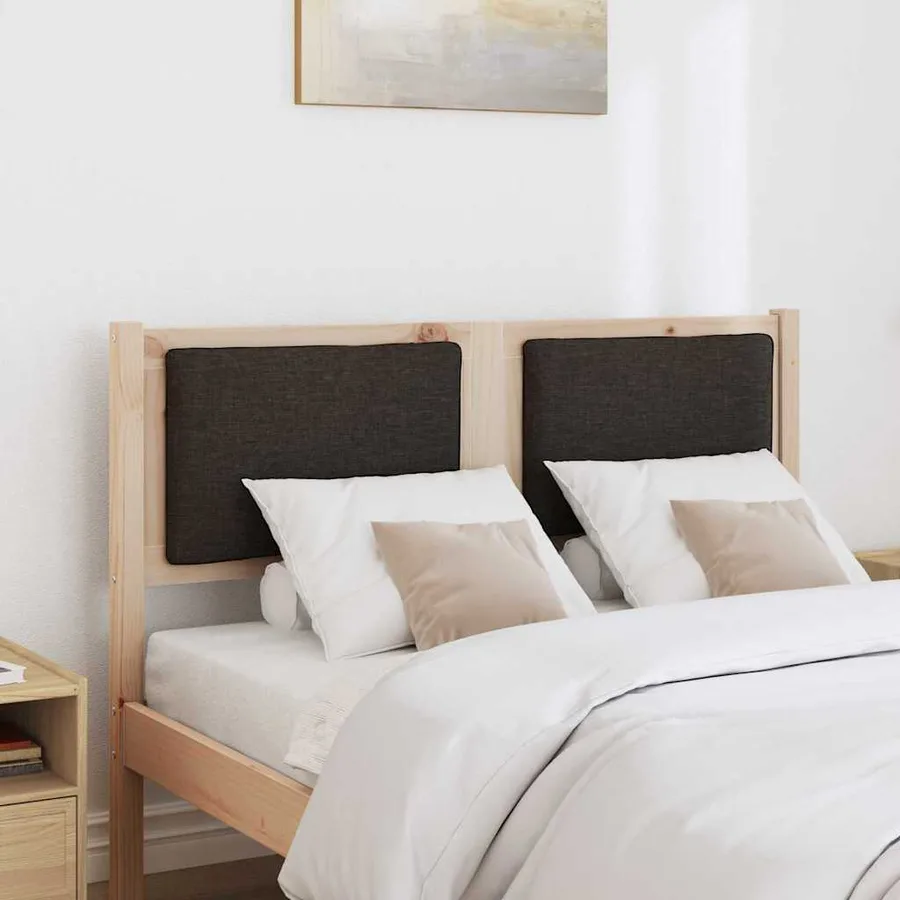 Tête de lit Autre Marron 135 cm Bois massif en pin - 3