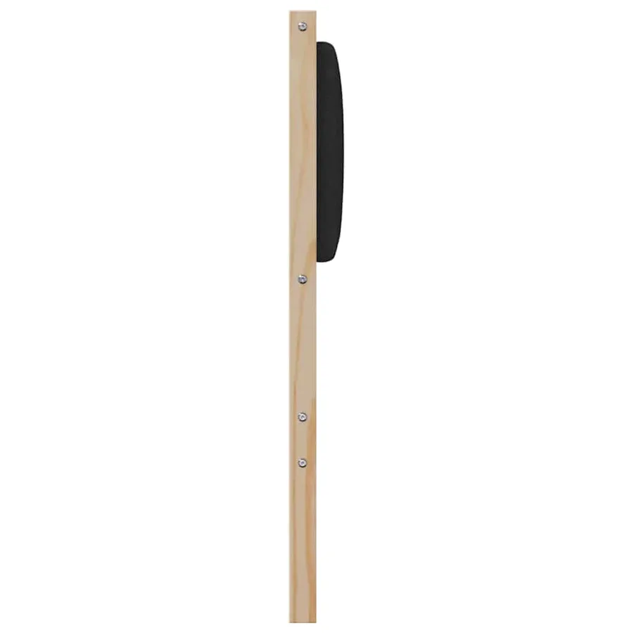 Tête de lit Autre Marron 135 cm Bois massif en pin - 5