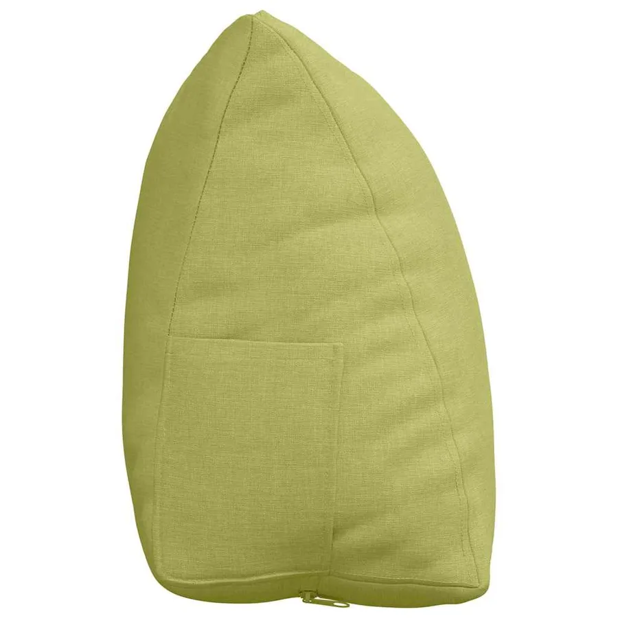 Coussin de Dos Vert clair 45 x 20 x 35 cm tissu - 7