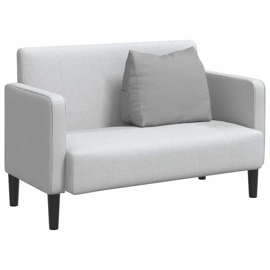 Coussin de Dos Gris nuage 60 x 20 x 50 cm tissu - 3