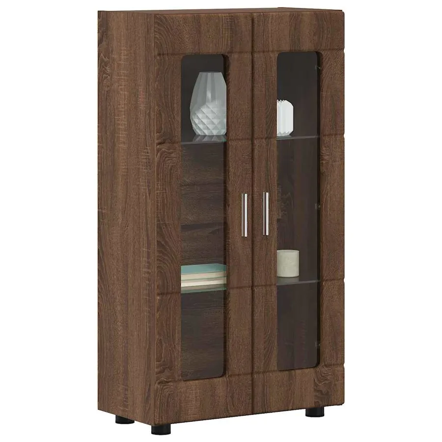 Buffet FLORIN Chêne brun 55,5 x 29 x 100 cm Bois d'ingénierie - 3
