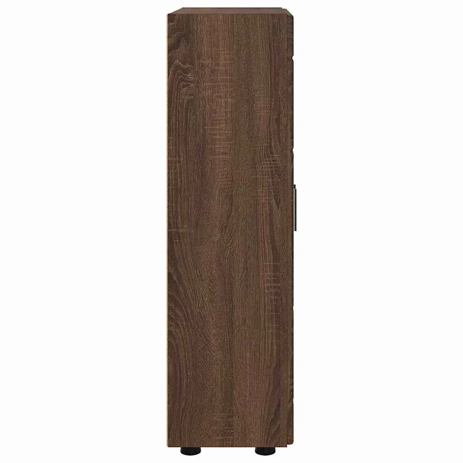 Buffet FLORIN Chêne brun 55,5 x 29 x 100 cm Bois d'ingénierie - 7