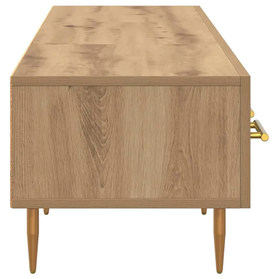 Meuble TV 150 x 36 x 30 cm Chêne artisanal Bois d'ingénierie - 7
