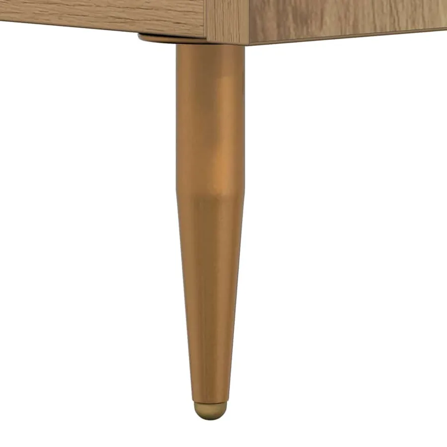 Meuble TV 150 x 36 x 30 cm Chêne artisanal Bois d'ingénierie - 8