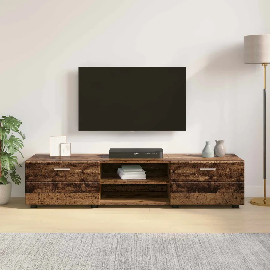 Cabinet en Bois Bois ancien 150 x 39 x 30 cm Bois d'ingénierie - 4