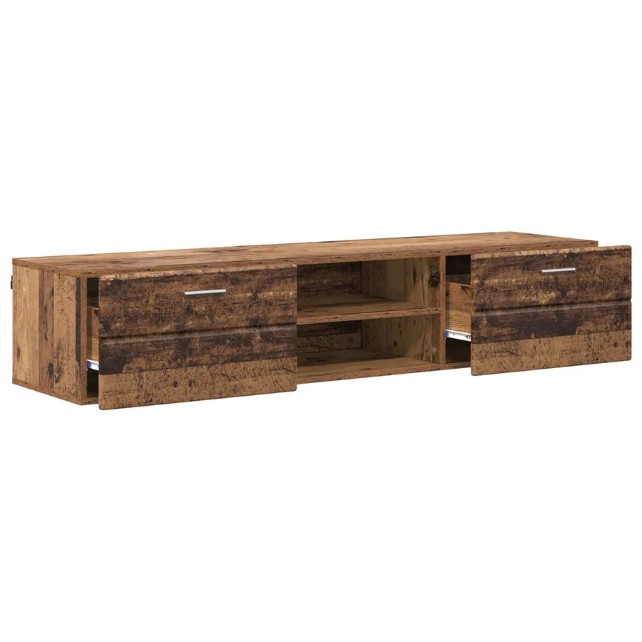 Cabinet en Bois Bois ancien 150 x 39 x 30 cm Bois d'ingénierie - 5