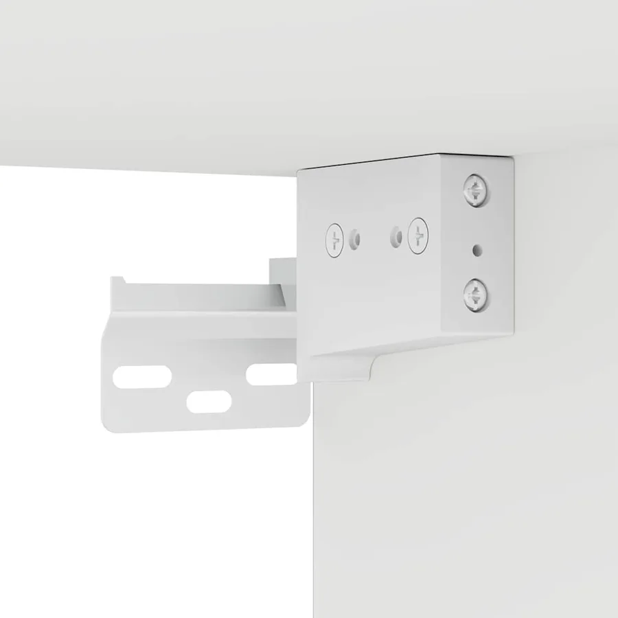 Amoire de salle de bain avec miroir avec étagère TULUM Blanc - 11