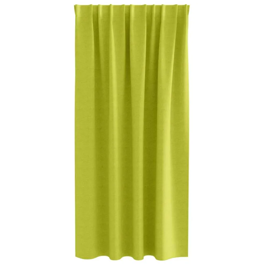 Rideaux occultants avec anneaux 2 pcs Vert 175 x 140 cm - 4