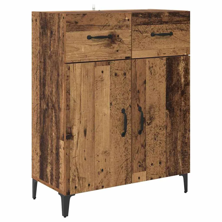 Haut Armoire Bois Ancien 69,5 x 34 x 180 cm Bois d'ingénierie - 6
