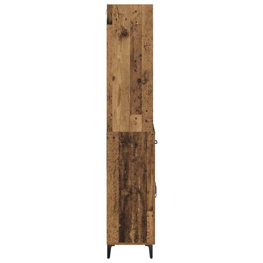 Haut Armoire Bois Ancien 69,5 x 34 x 180 cm Bois d'ingénierie - 9