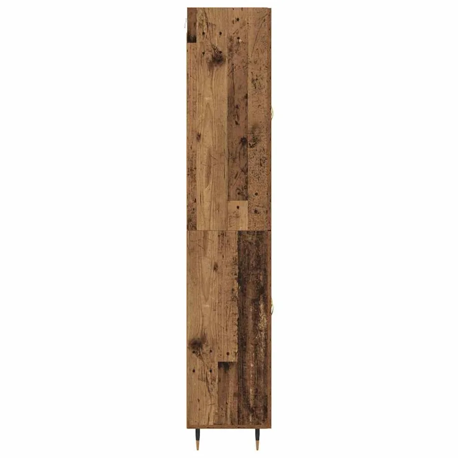 Haut Armoire Bois Ancien 69,5 x 34 x 90 cm Bois d'ingénierie - 9