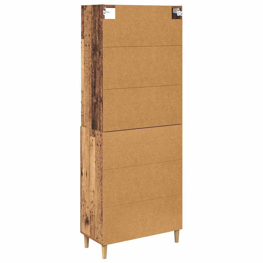 Haut Armoire Bois Ancien 69,5 x 32,5 x 180 cm Bois d'ingénierie - 8