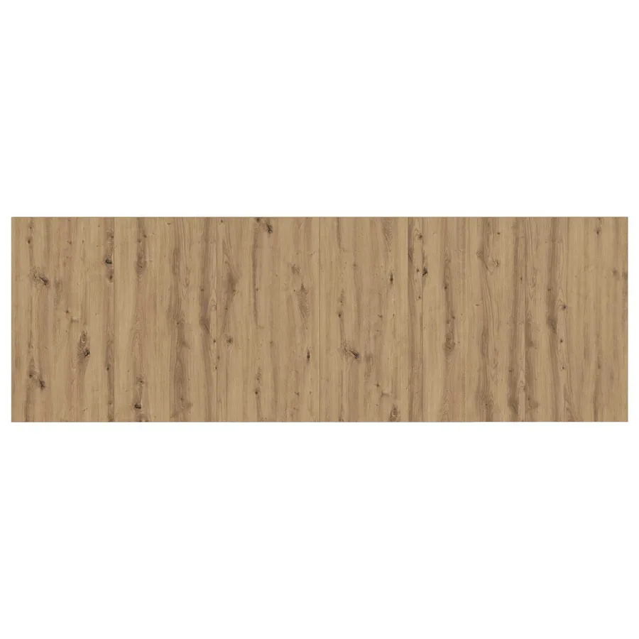Tête de lit avec armoire 3 pcs Chêne artisanal - 5