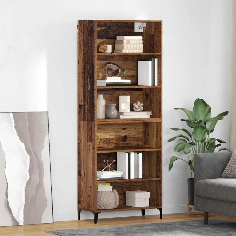 Haut Armoire Bois Ancien 69,5 x 34 x 180 cm Bois d'ingénierie