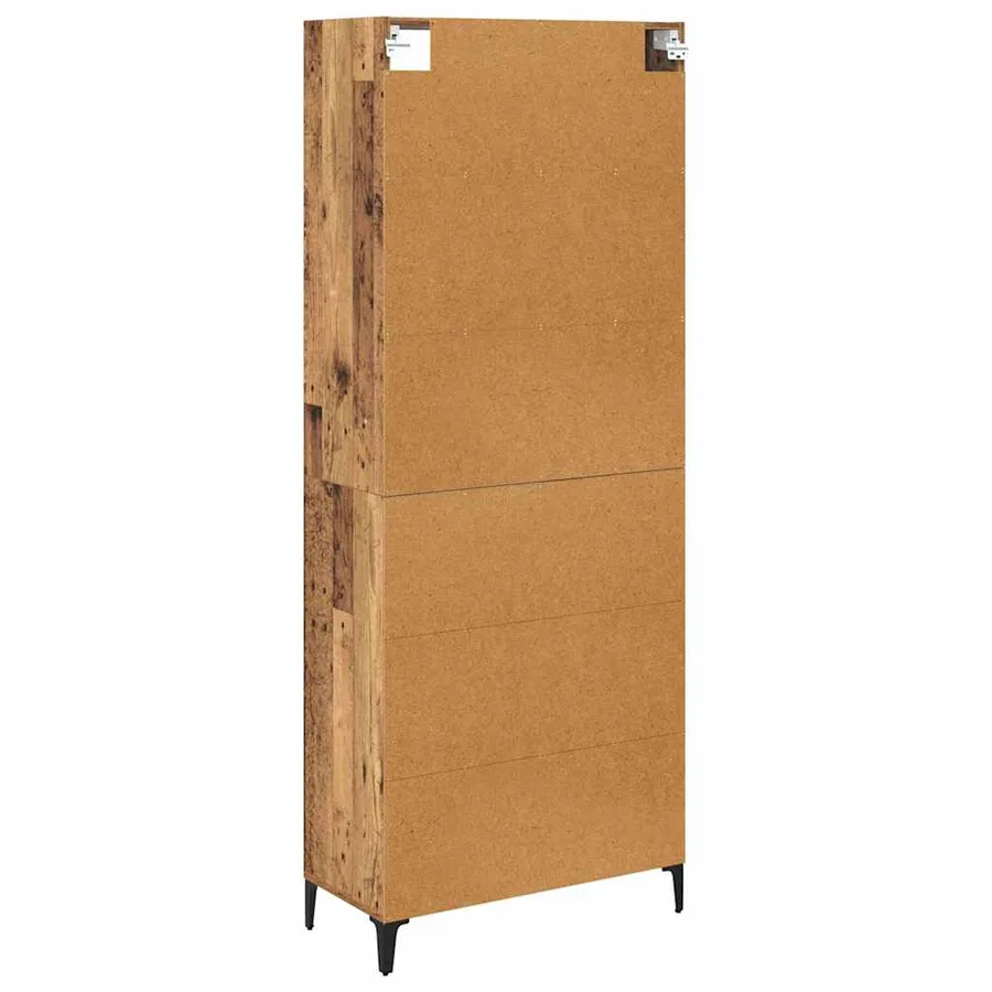 Haut Armoire Bois Ancien 69,5 x 34 x 180 cm Bois d'ingénierie - 9