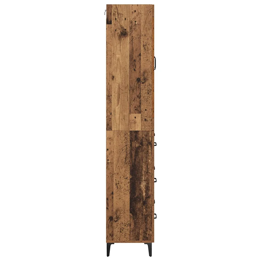 Haut Armoire Bois Ancien 69,5 x 34 x 180 cm Bois d'ingénierie - 9