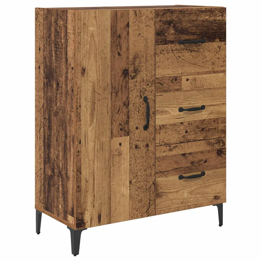 Haut Armoire Bois Ancien 69,5 x 34 x 180 cm Bois d'ingénierie - 6
