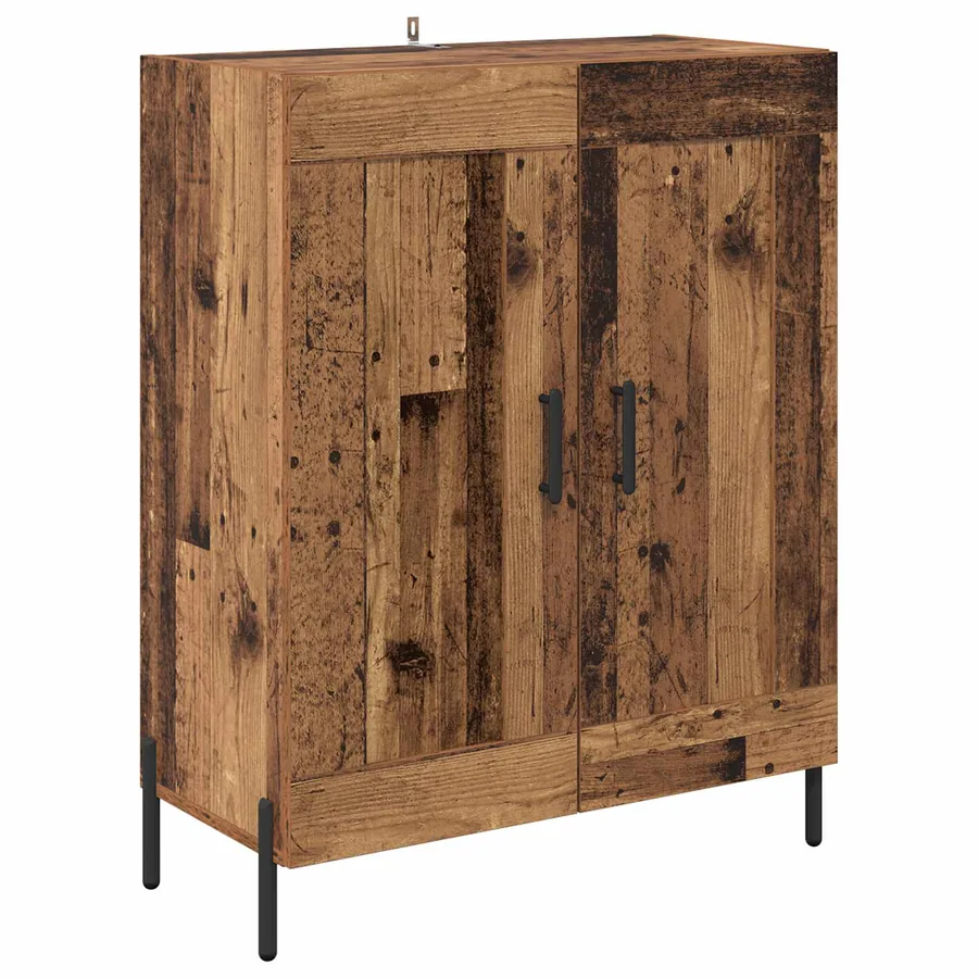 Haut Armoire Bois Ancien 69,5 x 34 x 180 cm Bois d'ingénierie - 6