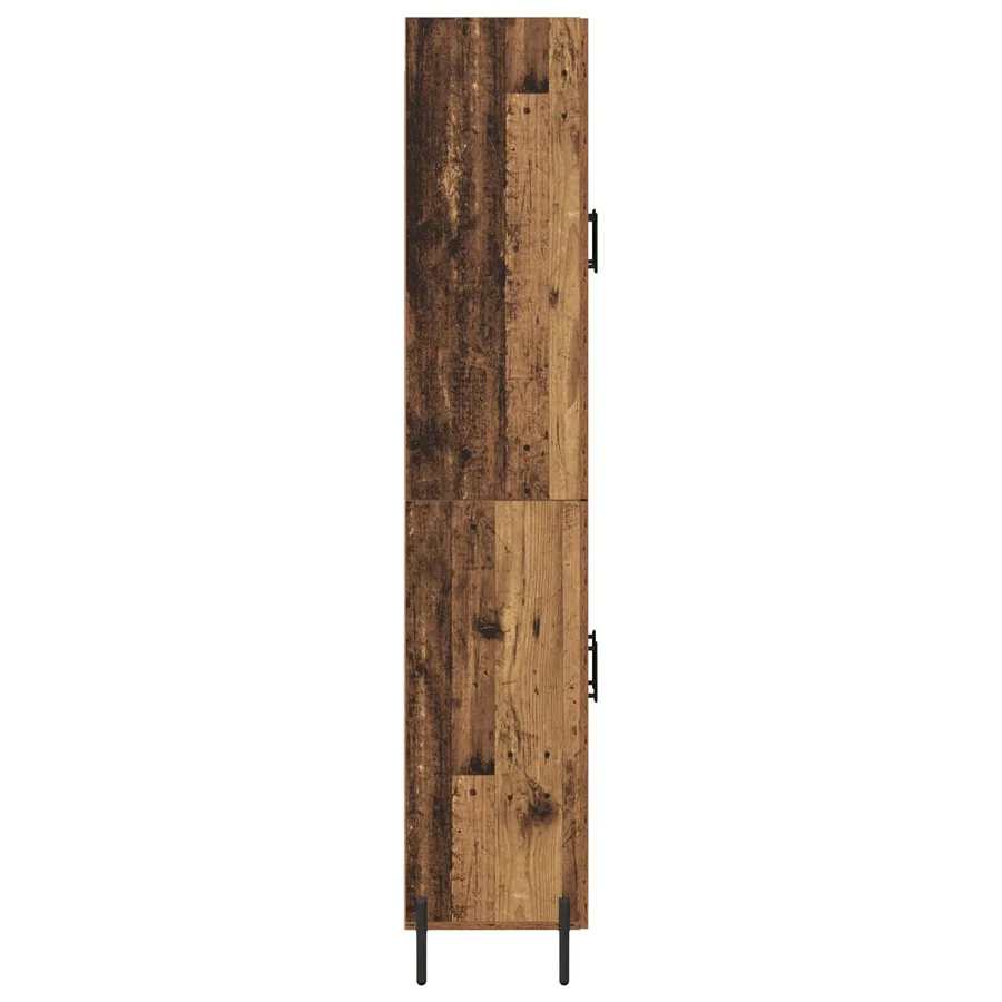 Haut Armoire Bois Ancien 69,5 x 34 x 180 cm Bois d'ingénierie - 9
