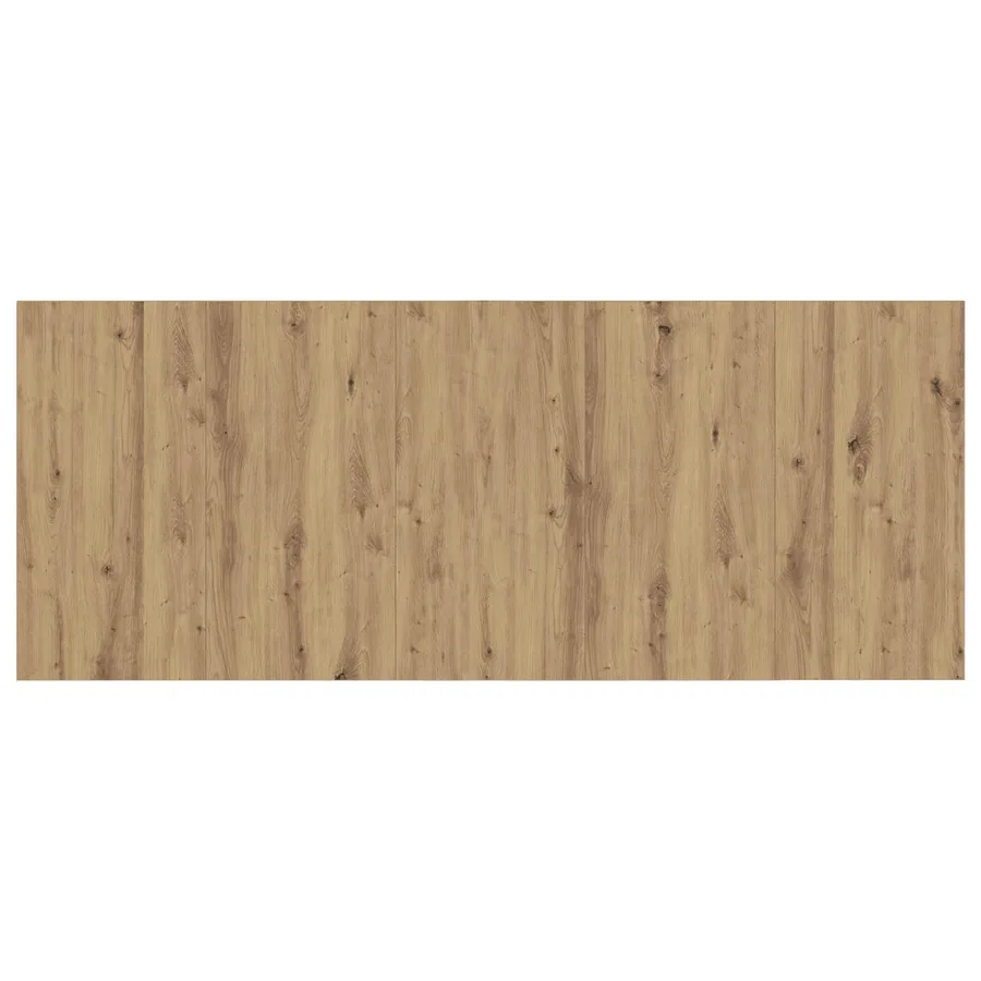 Tête de lit avec armoire 3 pcs Chêne artisanal - 5